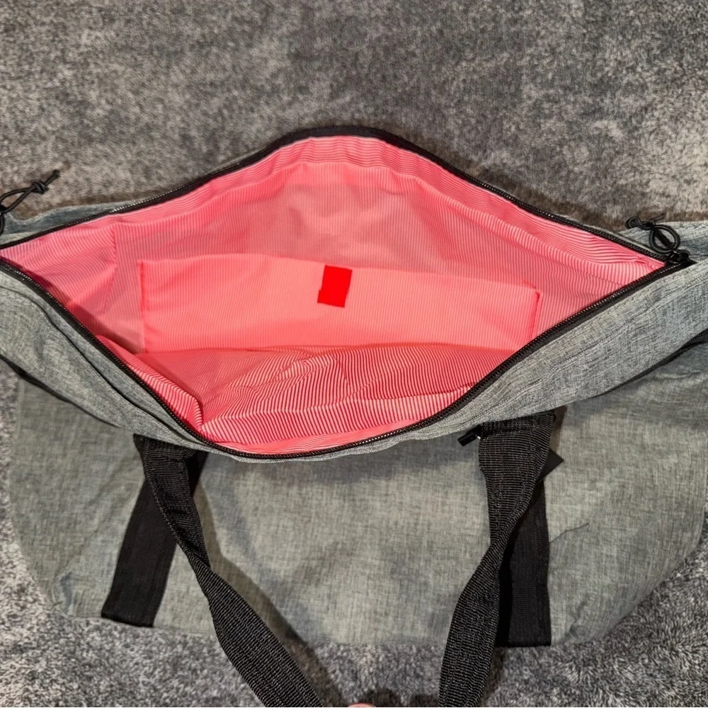 Journeyman Gray and Black Duffel Bag